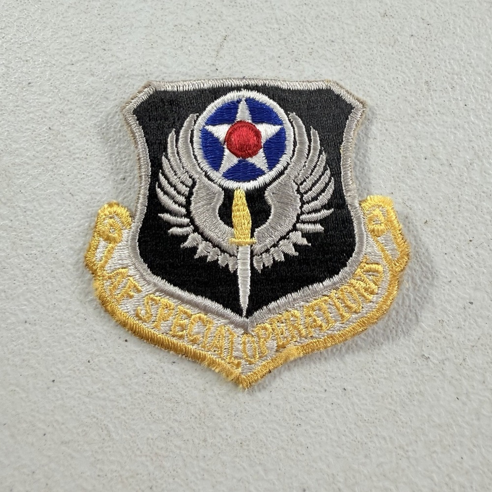 Vintage USAF Air Force Special Operations Command Embroidered Patch